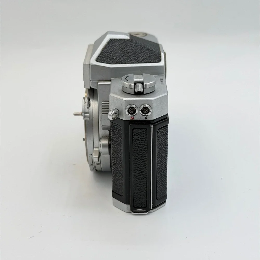 Nikon Nikkormat FTN 35mm SLR Film Camera Body Silver Made in Japan FTN 3678843